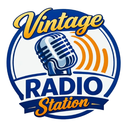Vintage Radio Station Logo